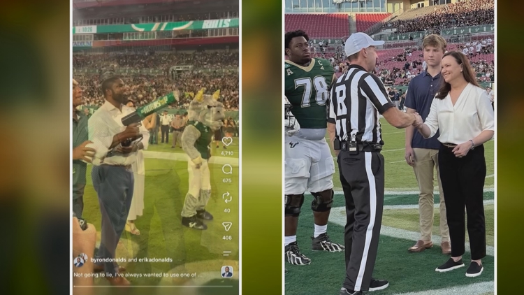 USF football home opener sparks political controversy over candidate appearances