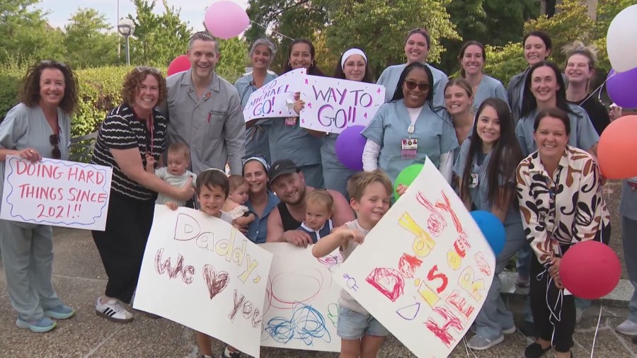 Evanston man runs 19 miles to honor medical team that saved his life