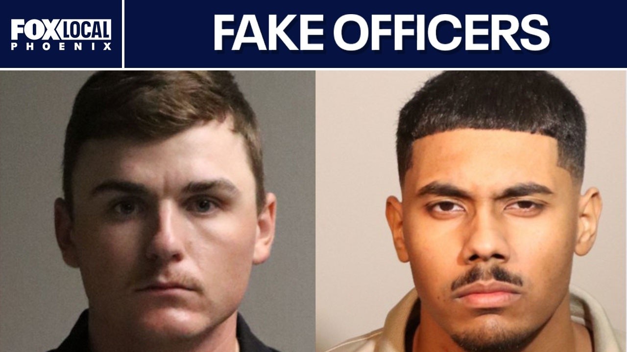 2 men suspected of impersonating officers, pointing weapons at teens