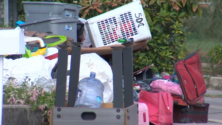Bulky waste piles up on south side as San Antonio crews tackle storm cleanup