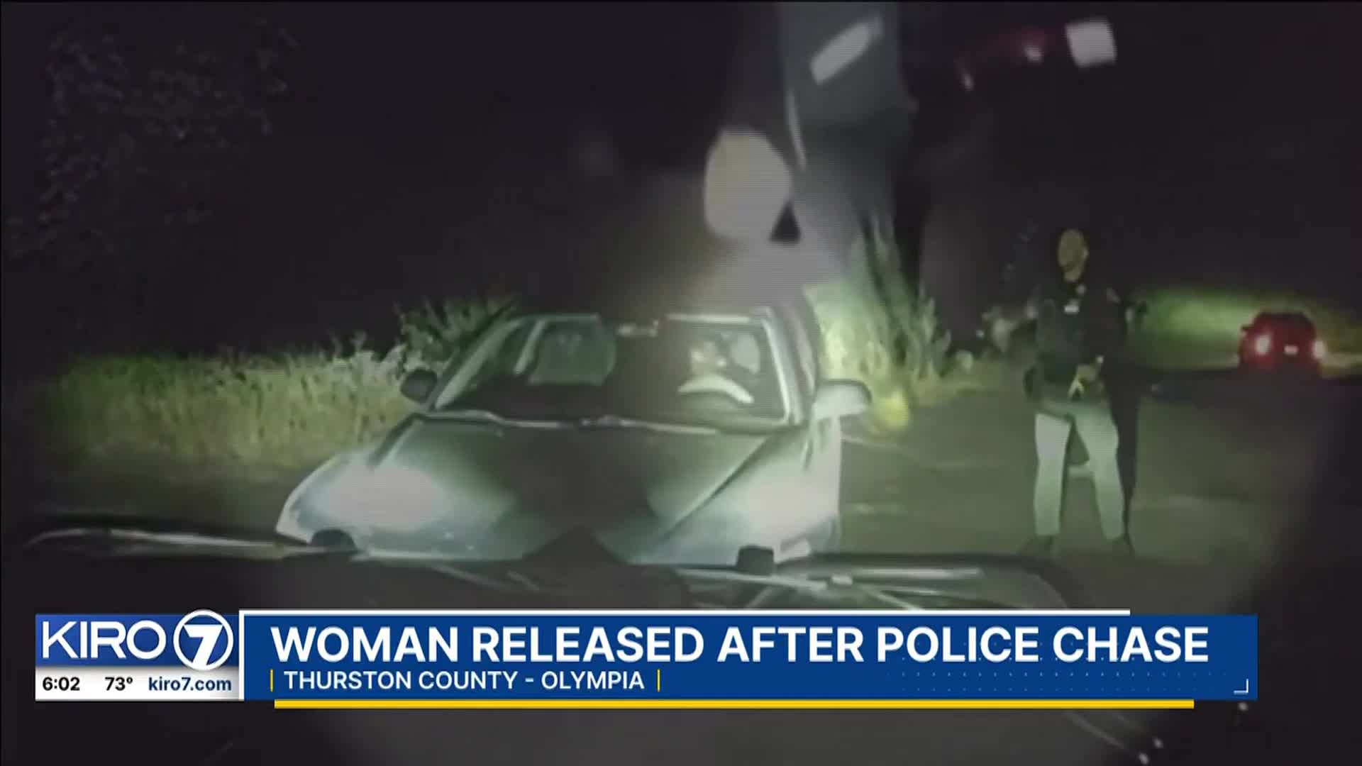 Woman burning documents leads to police chase, DUI arrest in Thurston County