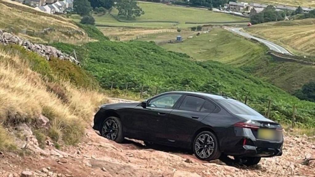Motorists rescued from shortcut after road closure