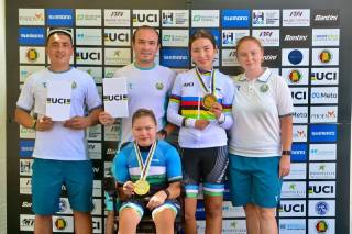 Uzbekistan para cyclists achieve historic result at the World Championships