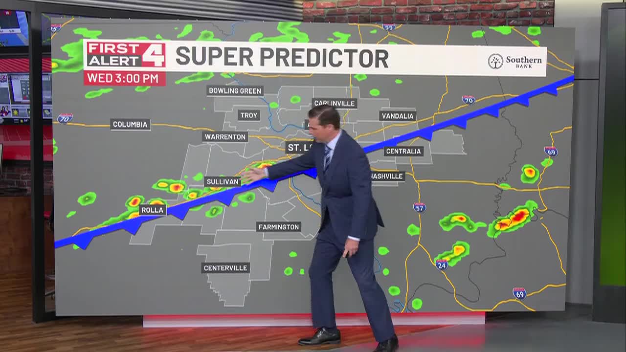A Hot & Humid Before PM Scattered Storms