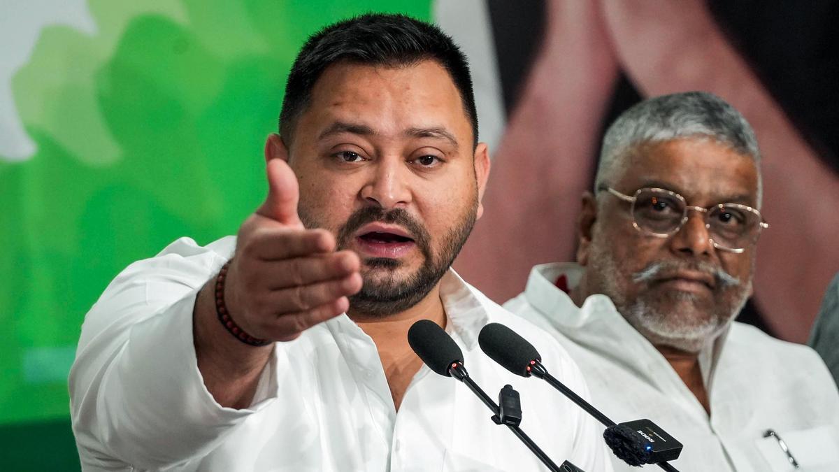 Tejashwi writes to Bihar CM Samrat Choudhary over PDS dealers’ demands