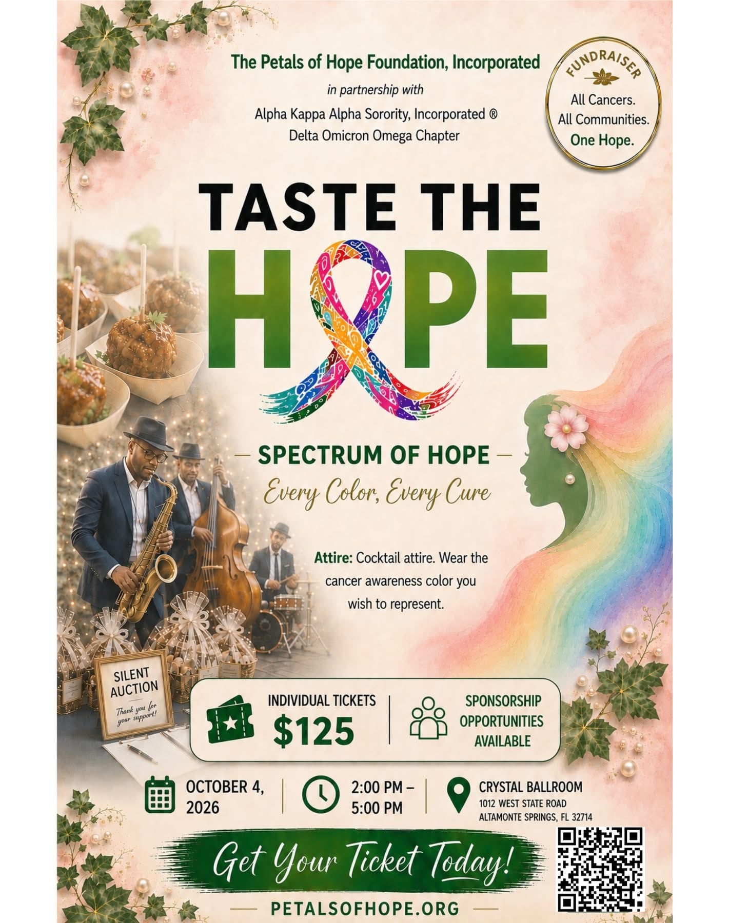 Petals of Hope returns for eighth annual Taste the Hope event