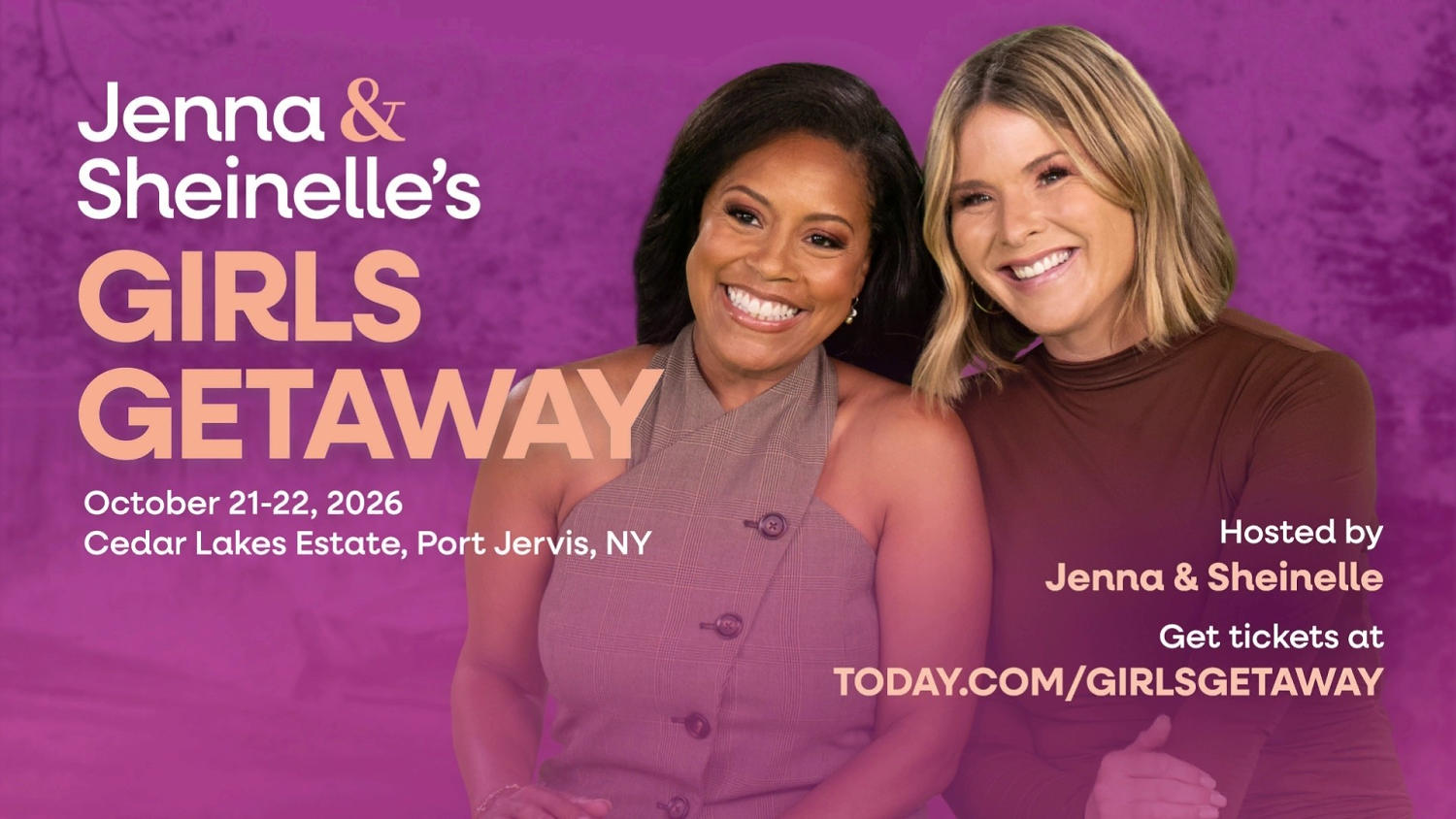 Jenna & Sheinelle to Host Girls Getaway: Here’s How to Join Them