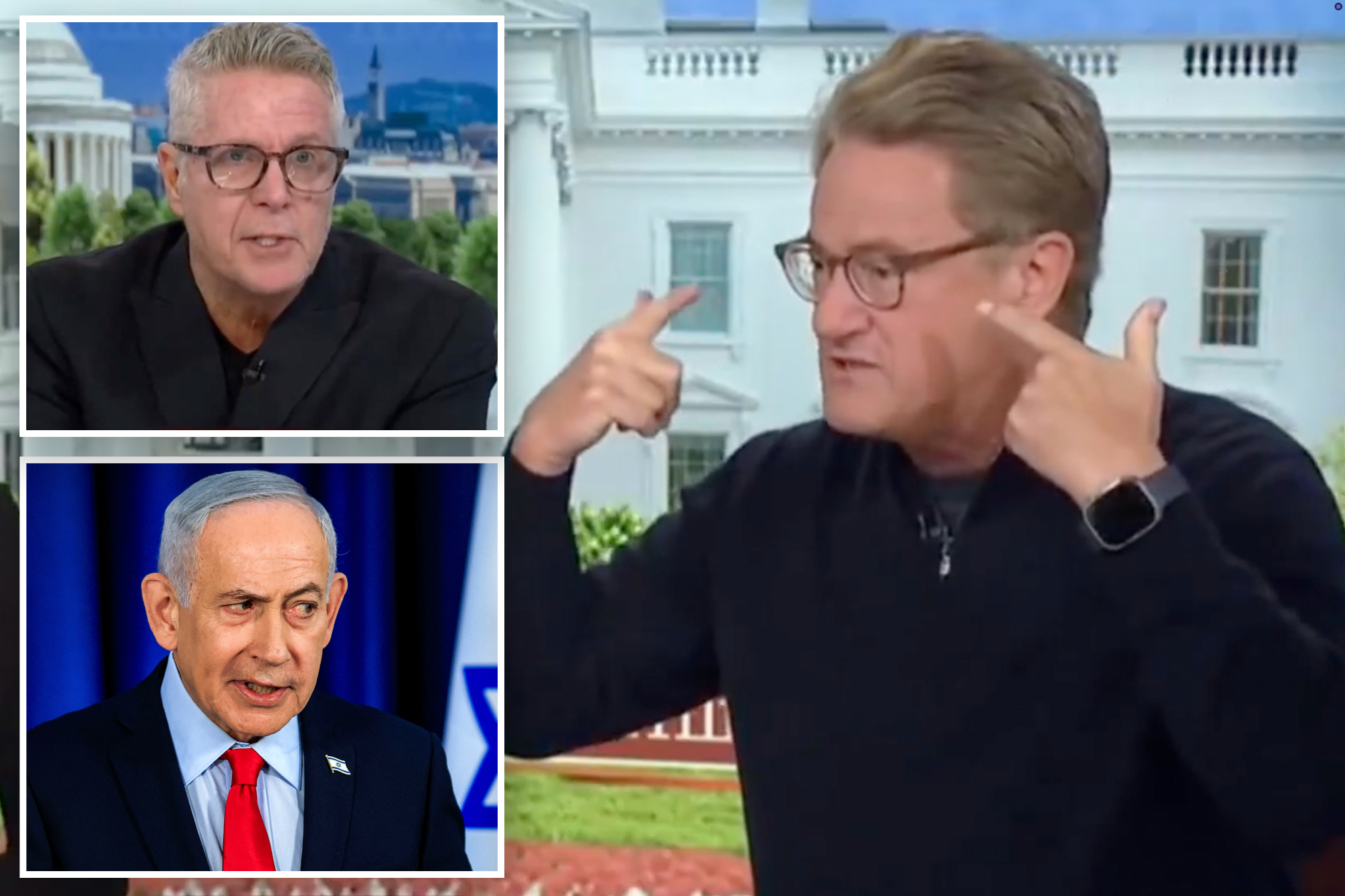 ‘Morning Joe’ co-hosts have heated on-air shouting match over Israel: ‘Do I look stupid to you?’