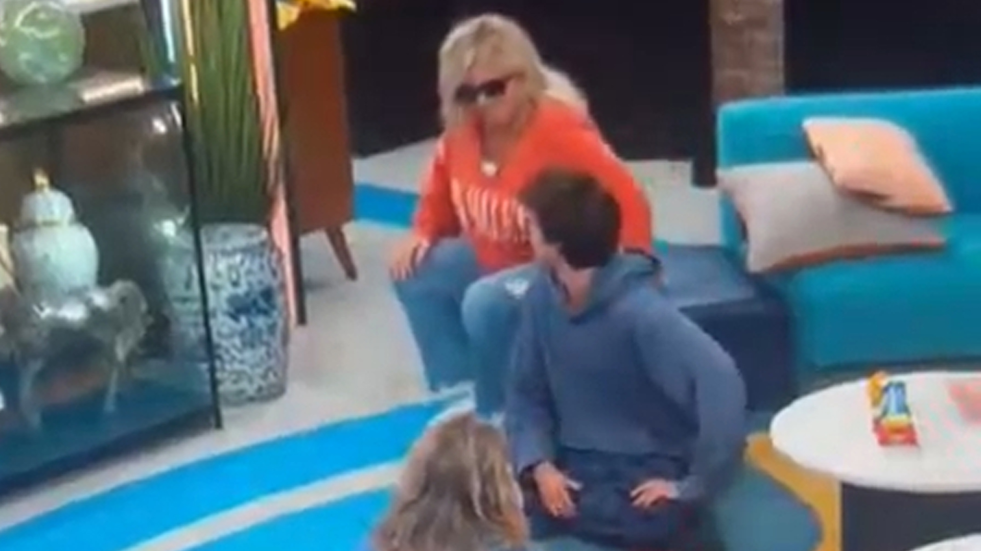 Big Brother’s Angela CONFRONTS Drew and Melody over steamy pool hookup in awkward livecam moment