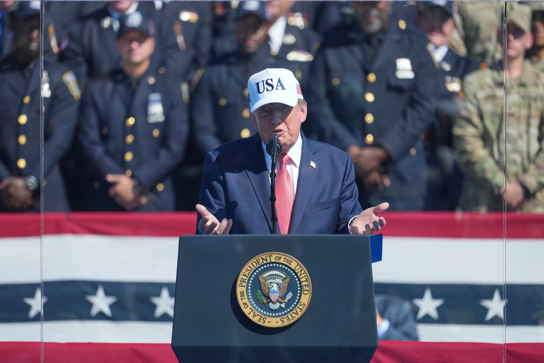 Trump clears up his 9/11 claims: I 'obviously' wasn't there when it collapsed