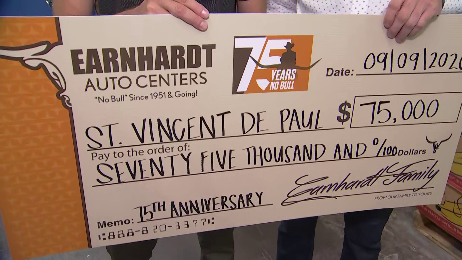 Phoenix area dealership marks 75 years in Arizona with $75,000 charity donation