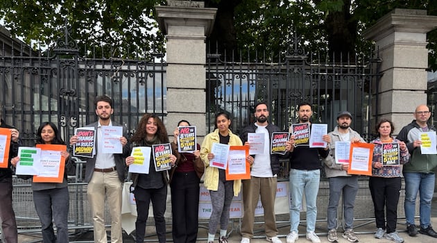 ‘Disappointed and shocked’: Protesters criticise proposed new rules for Irish citizenship