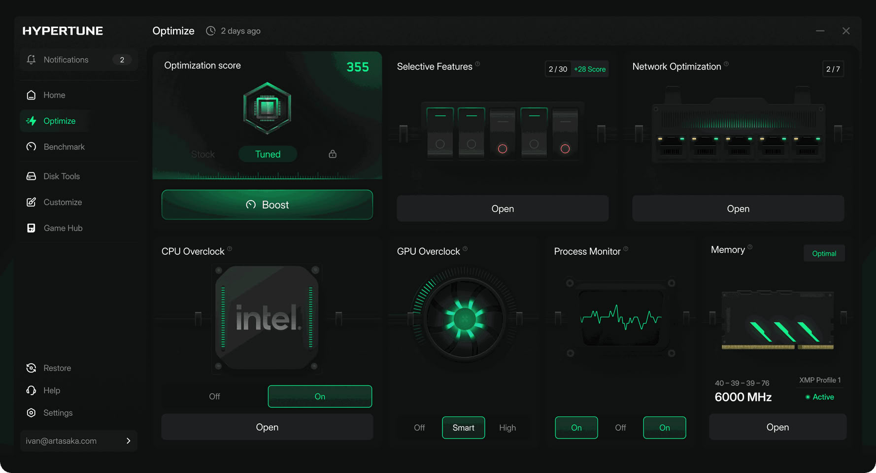 Intel-Backed "Hypertune" PC Overlocking Tool Reportedly Boosts FPS by Up to 60%