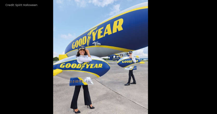 You can be a Goodyear Blimp this year for Halloween