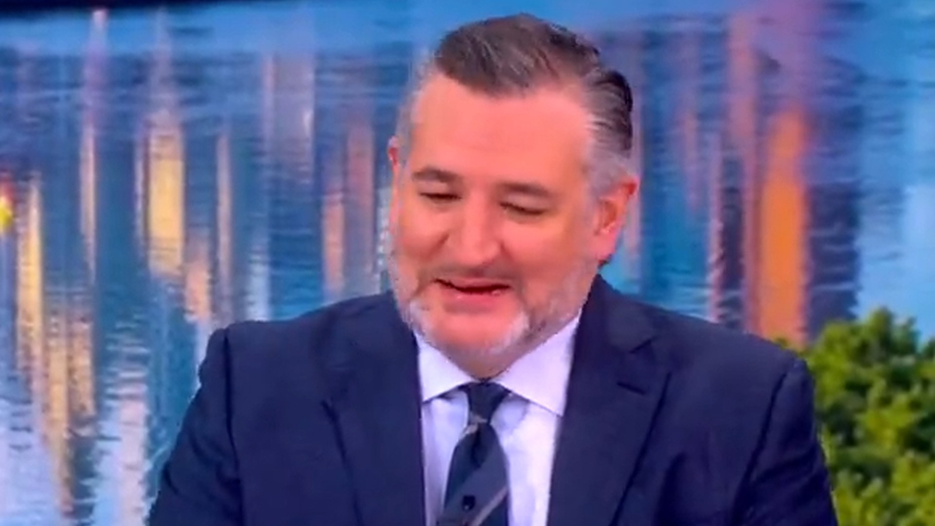 Moment Ted Cruz made visibly uncomfortable during The View return after bizarre ‘boob’ comment from Joy Behar