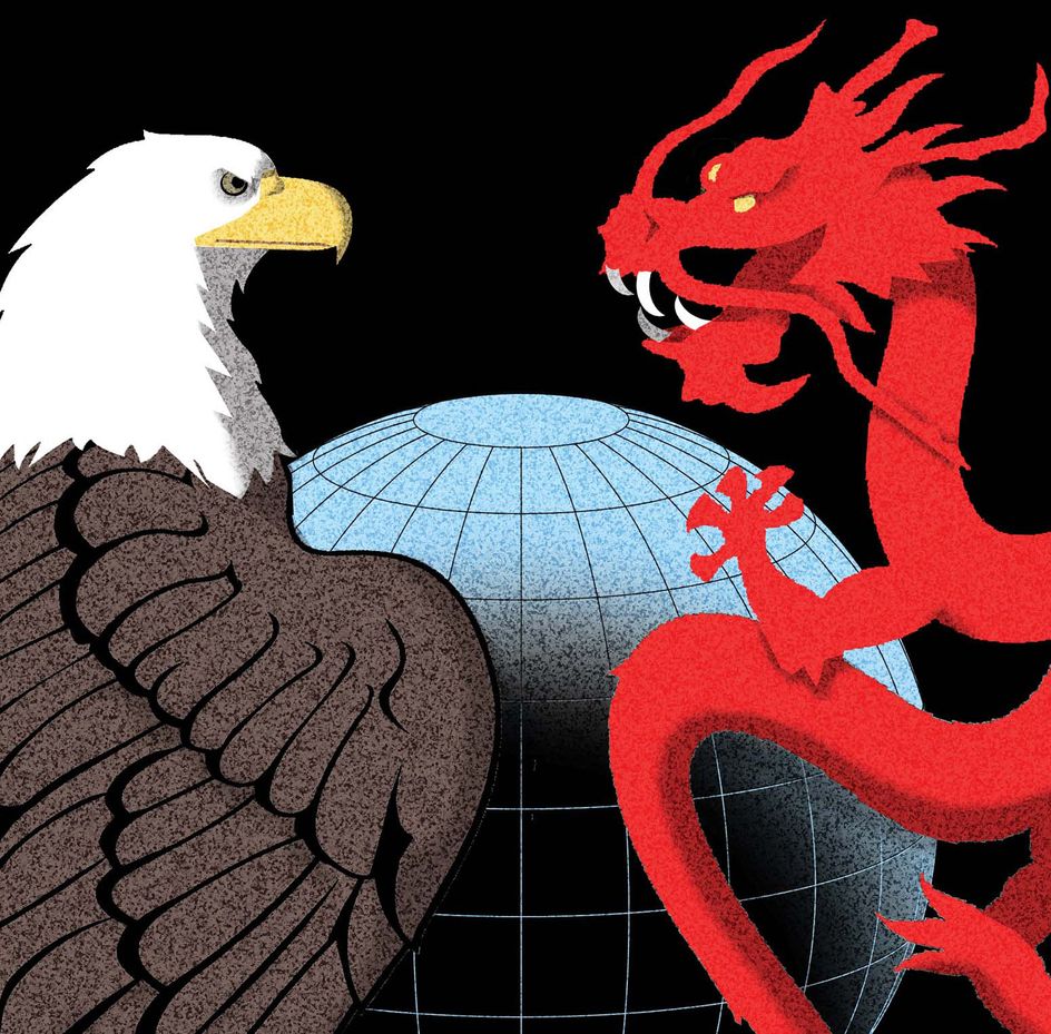 China challenges Western alliances