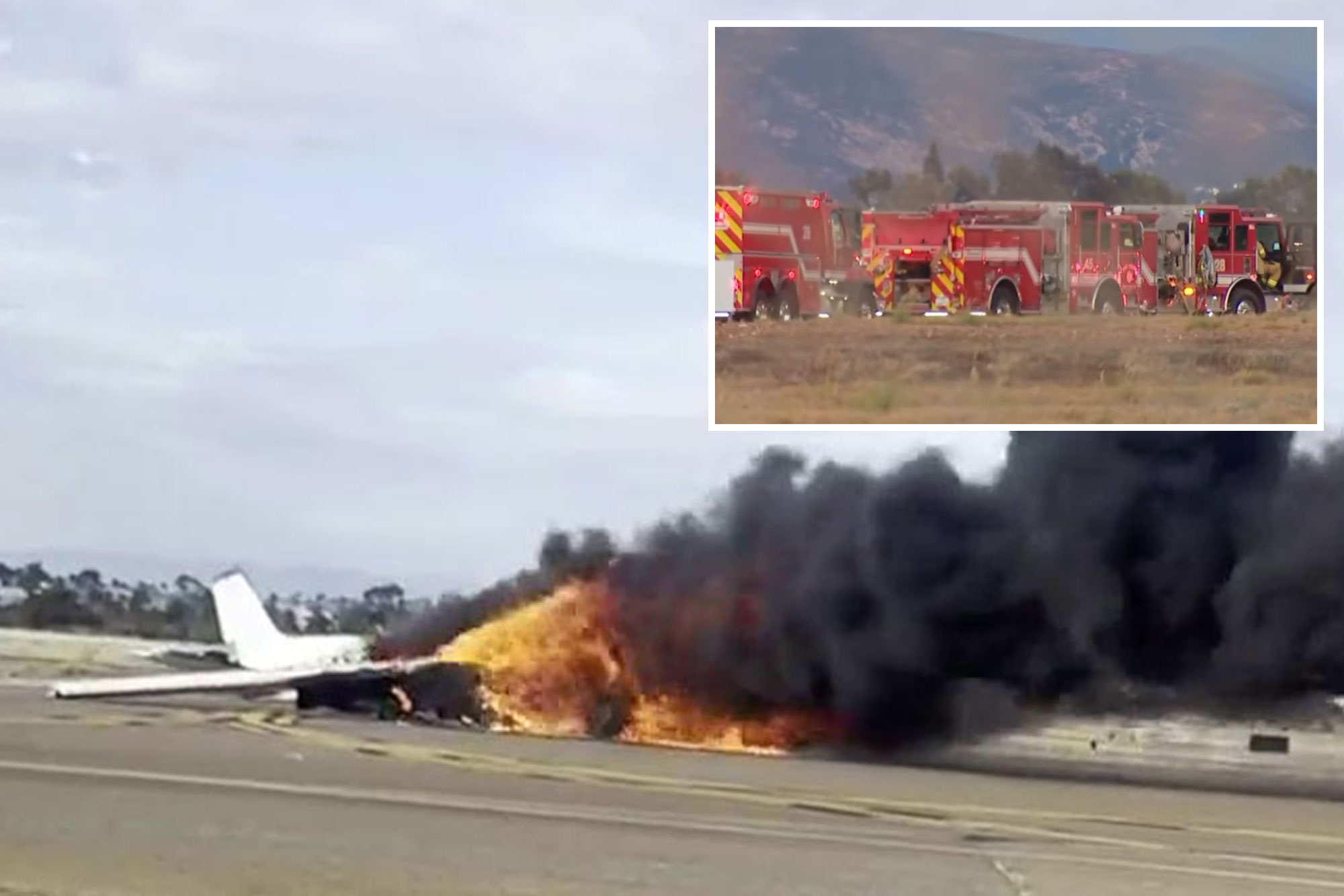 Devastating new video shows deadly fireball plane crash in San Diego