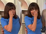 Emotional moment QVC host breaks down in tears live on air