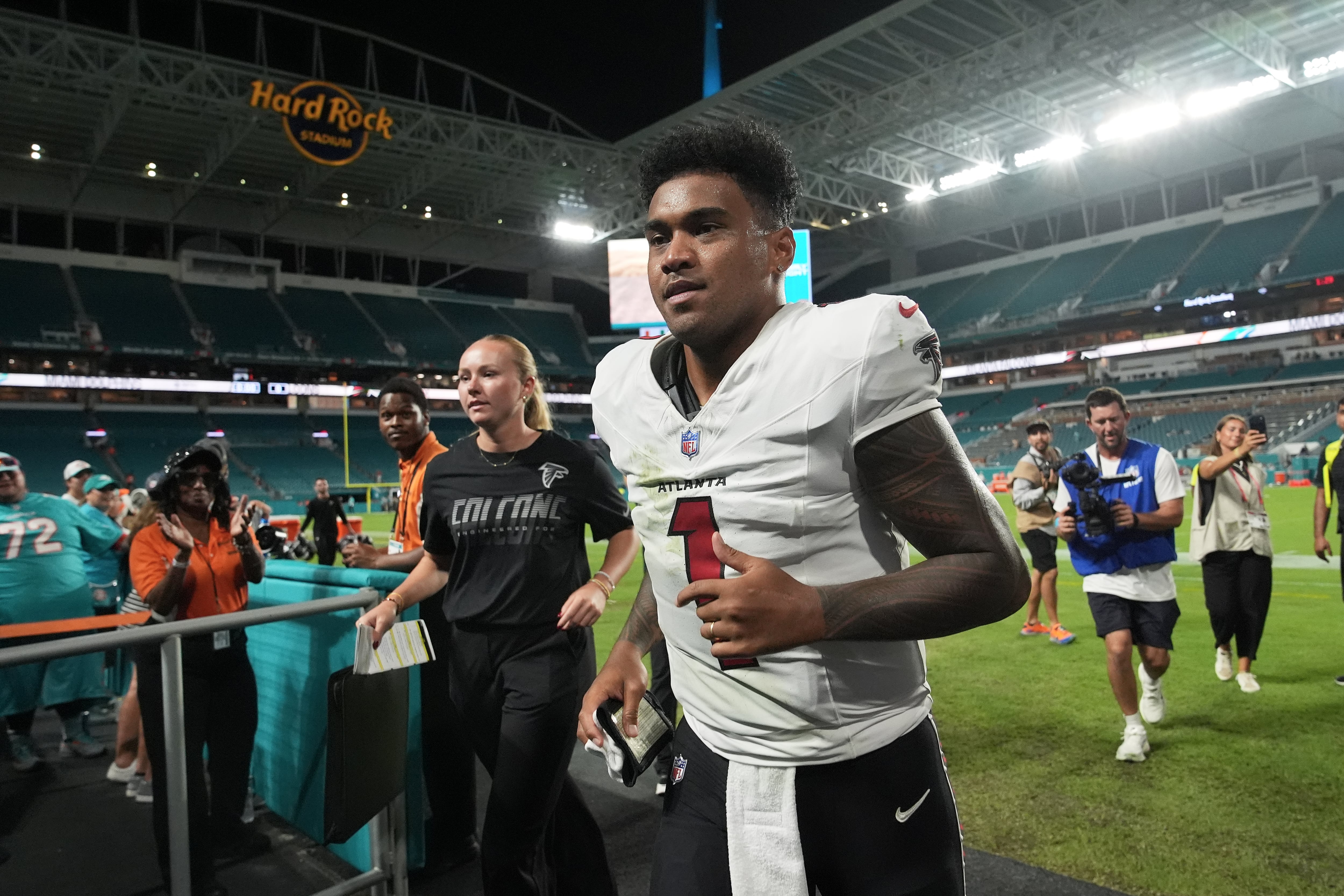 Tagovailoa's first start with Falcons comes at Pittsburgh, where he made final start with Dolphins