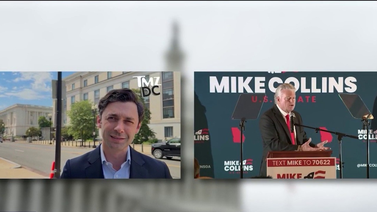 Georgia Senate race: Collins addresses GOP midterm convention as polls tighten