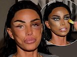 Katie Price reveals full extent of her black eye after getting forehead filler just the day before the NTAs as she shares dramatic makeup tutorial