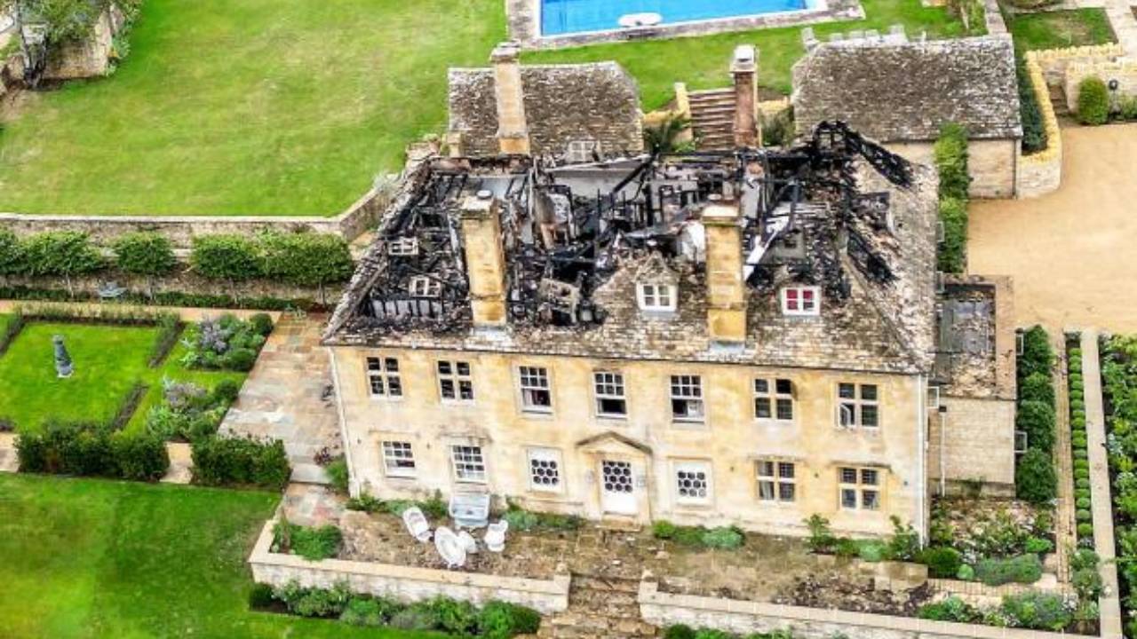£8.28M Cotswolds mansion gutted by fire months after sale