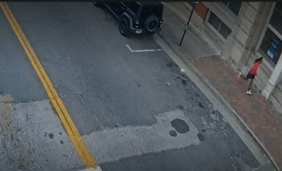 Police release video of suspect in Labor Day shooting at Court Square
