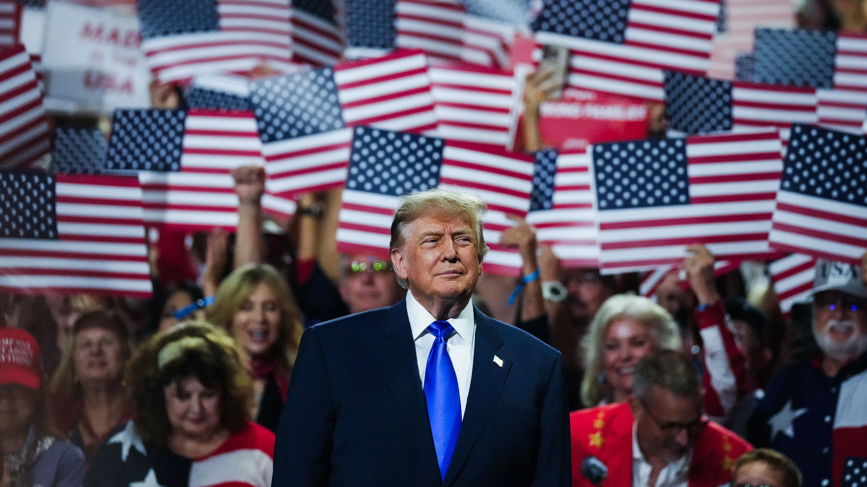 USA unter Trump: Trump verspricht jedem US-Bürger 5000 Dollar bei Wahlsieg der Republikaner