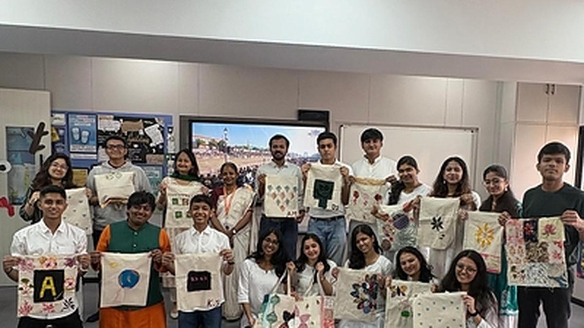Children's Academy students tackle India's 7.7-million-tonne textile waste challenge