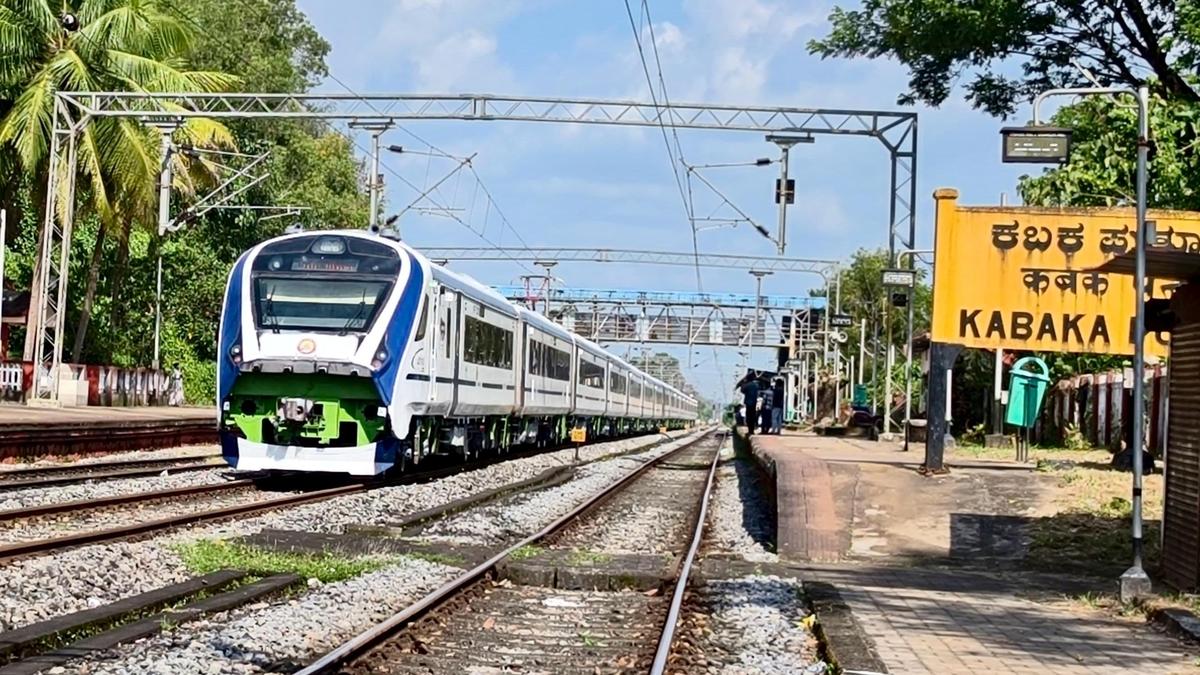 Vande Bharat Express runs ahead of schedule on second trial run from Bengaluru to Mangaluru on September 10