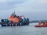 French lifeboat service refused to rescue 120 migrants on mega-dinghy bound for Portsmouth 'to avoid risking the lives of those on board'