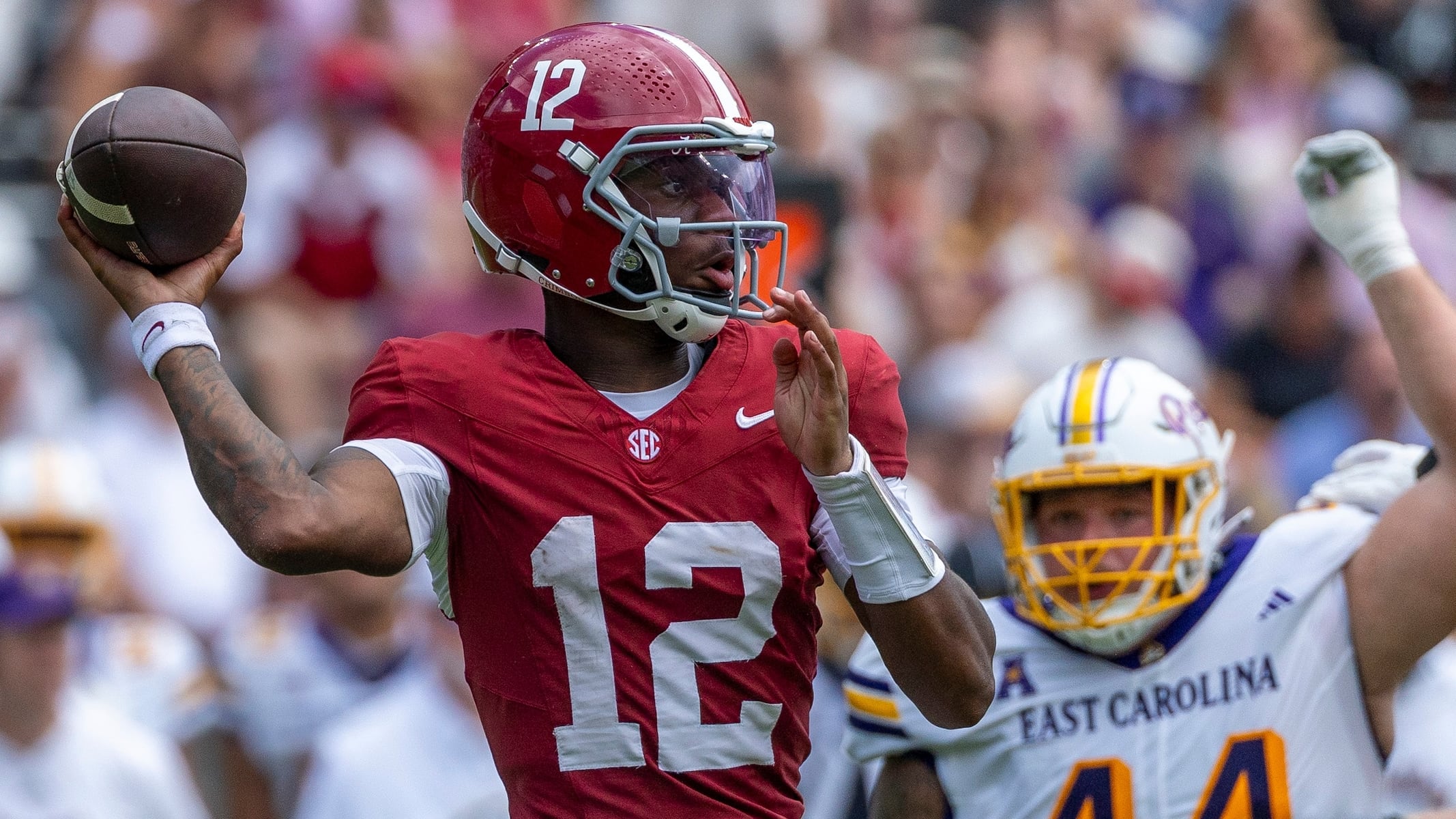 Scarbinsky: Keelon Russell’s flashy QB1 debut leaves you wanting more