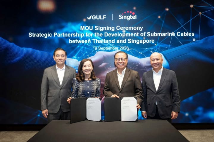 Singtel and Gulf Development to invest in Singapore-Thailand cable link