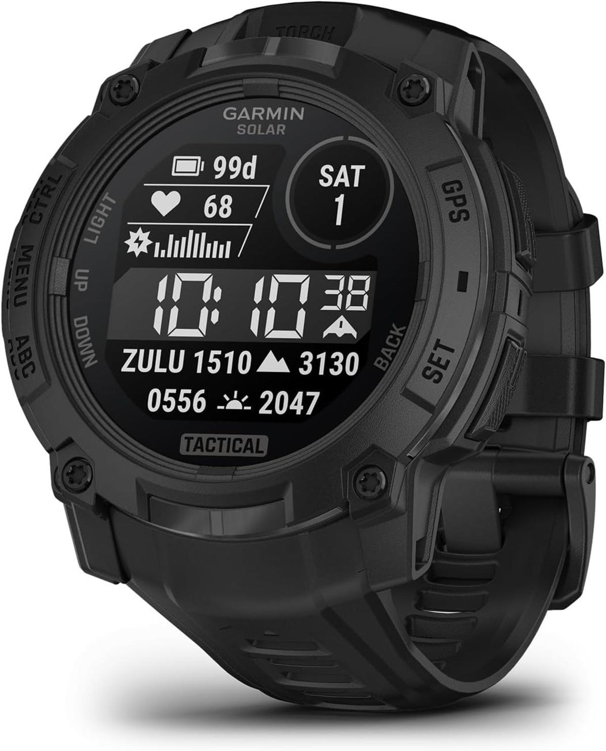 Garmin Instinct 3 Tactical Solar Hits Standard Solar Price in Amazon Sale