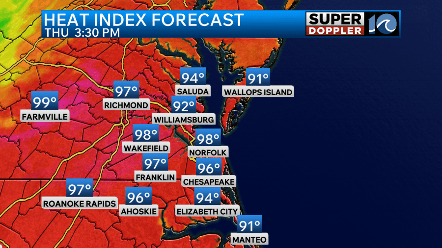 Blog: High heat and humidity return today