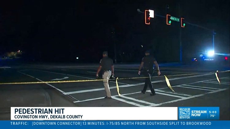 Woman hit, killed by vehicle in DeKalb Co., police say
