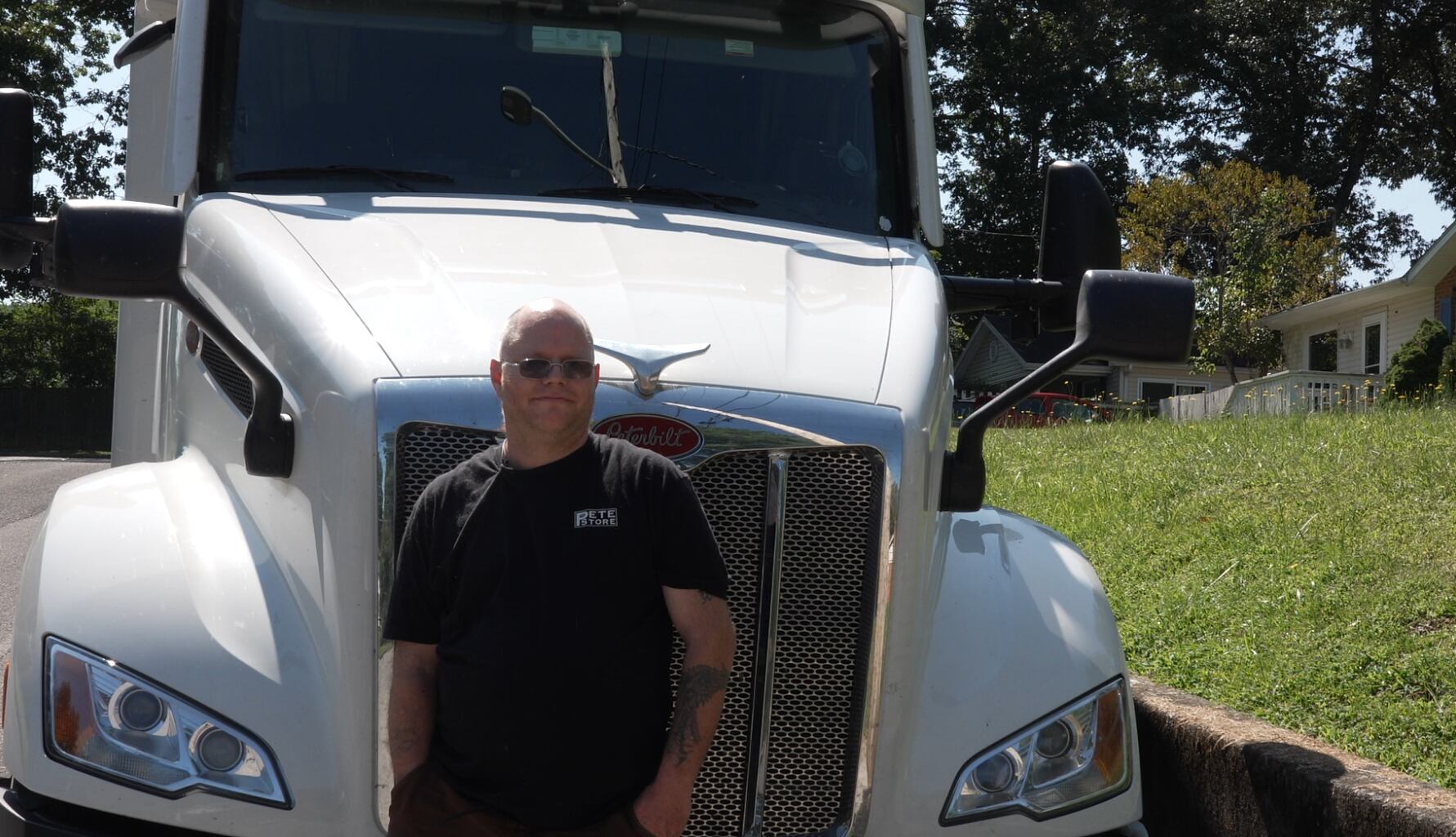 Truck driver earns third Highway Angel award for stepping in to help woman being abused at truck stop