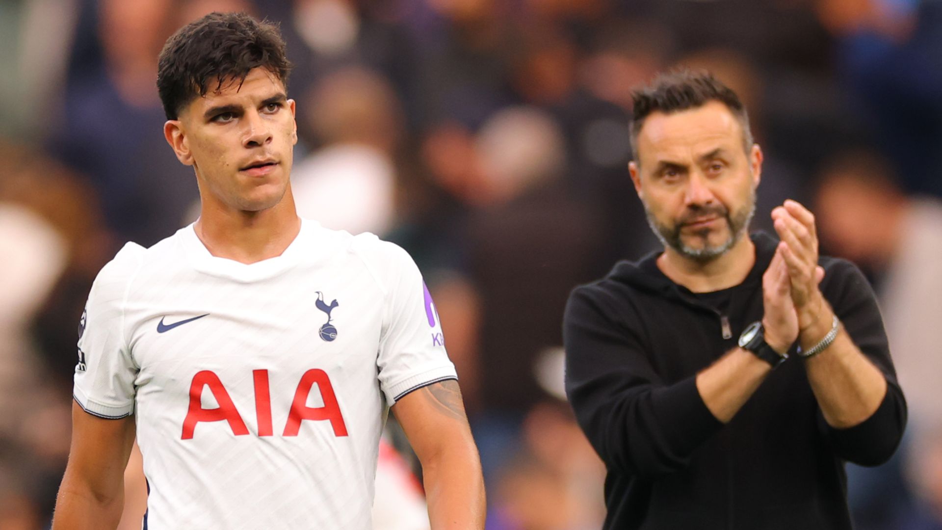 De Zerbi 'was the key' - Fernandes on his Spurs switch and trophy ambitions