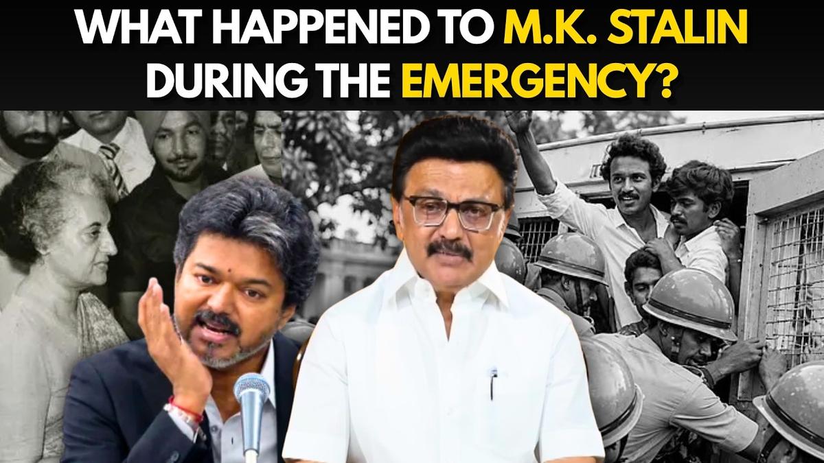 Watch: M.K. Stalin was beaten, harassed and had his jaw broken during the Emergency