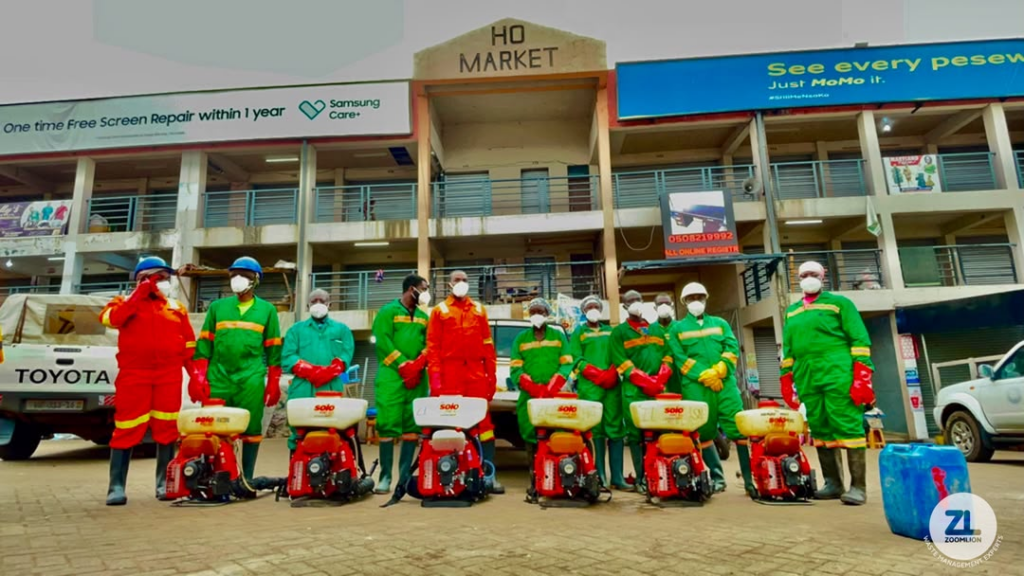Zoomlion rolls out disinfection, disinfestation exercise across Volta Region