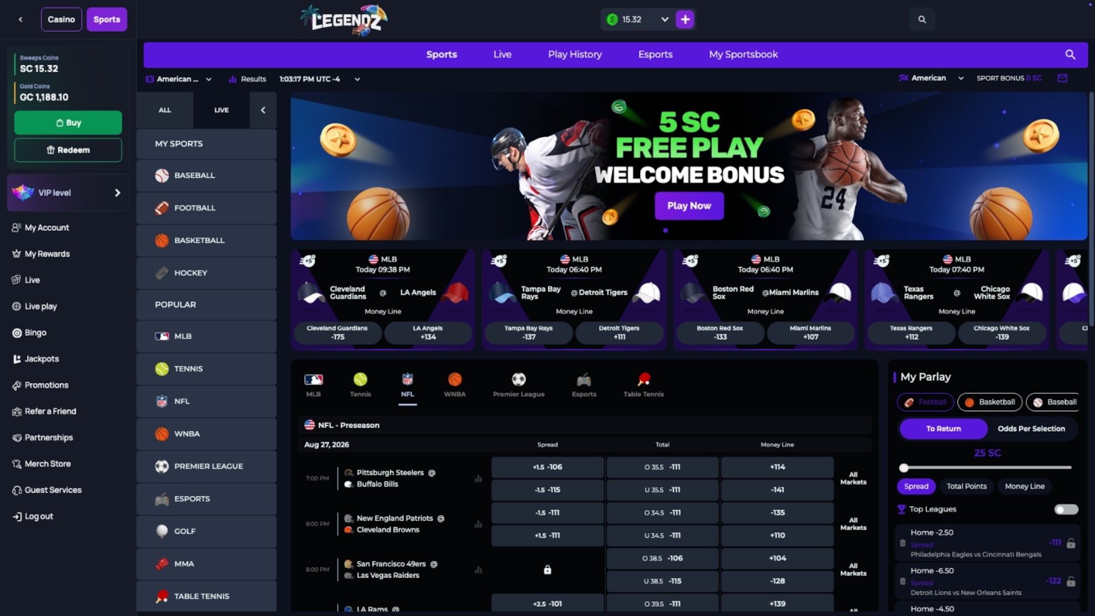 Sites like Funzpoints: The 4 best alternatives for NFL kickoff weekend