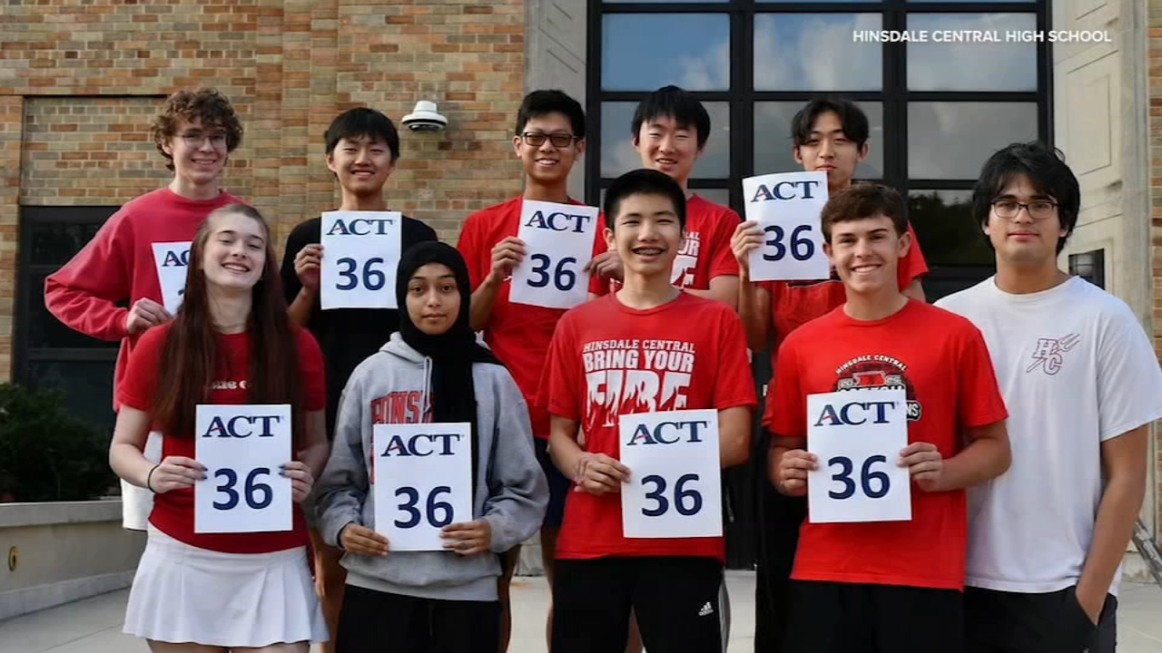10 Hinsdale Central High School students get perfect ACT scores