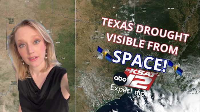 LOOK AT THIS: Texas drought visible from space in NASA satellite images