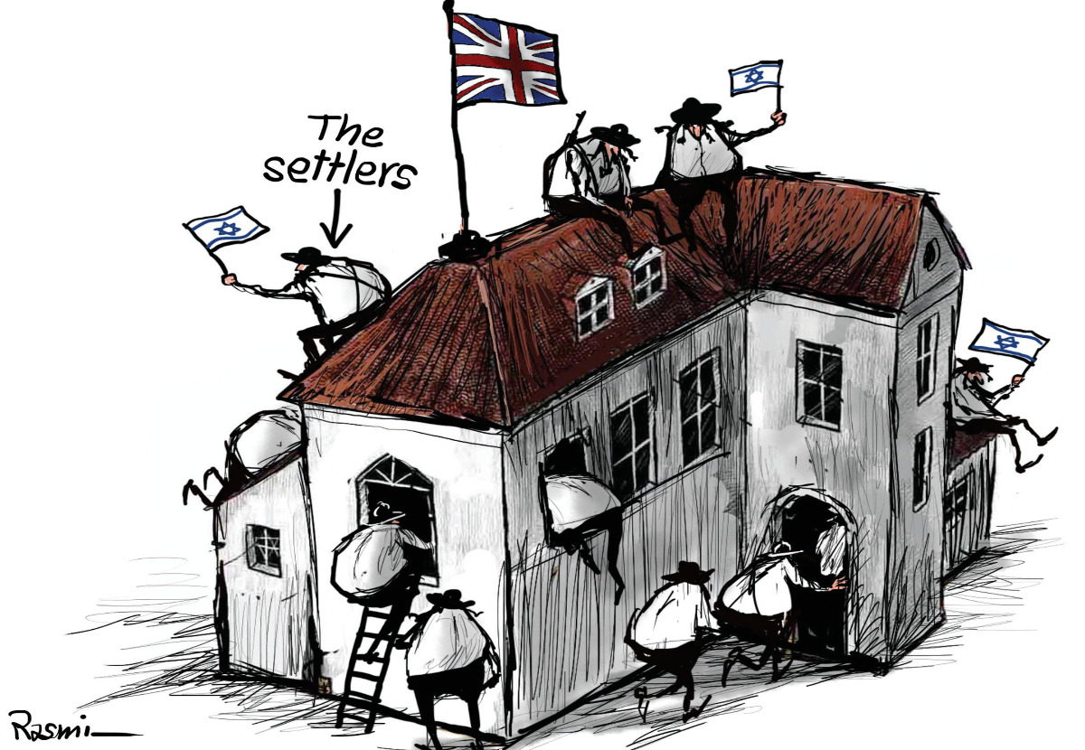 Cartoon by Amjad Rasmi. (Courtesy of Asharq Al-Awsat)