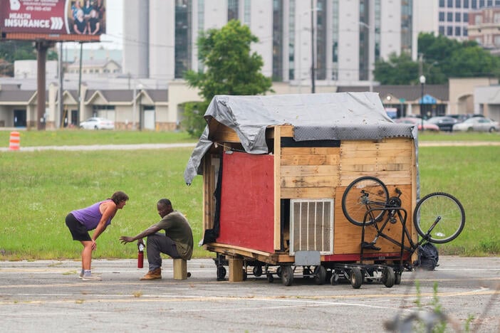 What services do Macon people experiencing homelessness use? There is an answer in the data