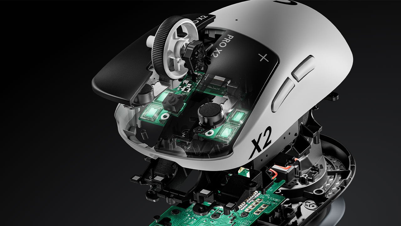 Pay Half Price for the Logitech G Pro X2 Superstrike Wireless Gaming Mouse With Haptic Inductive Triggers