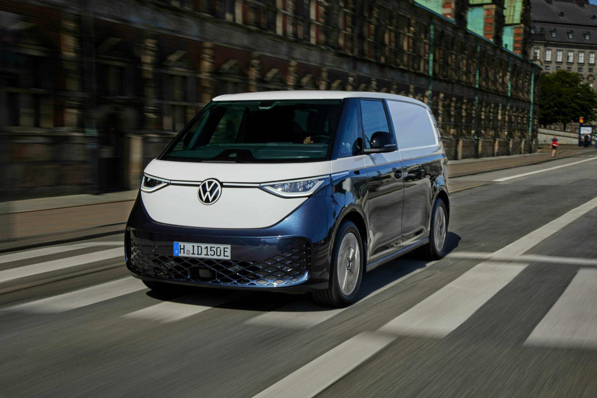 VW ID. Buzz Pro Now Powers Your Home: Bidirectional Charging Joins Standard Pedestrian Camera