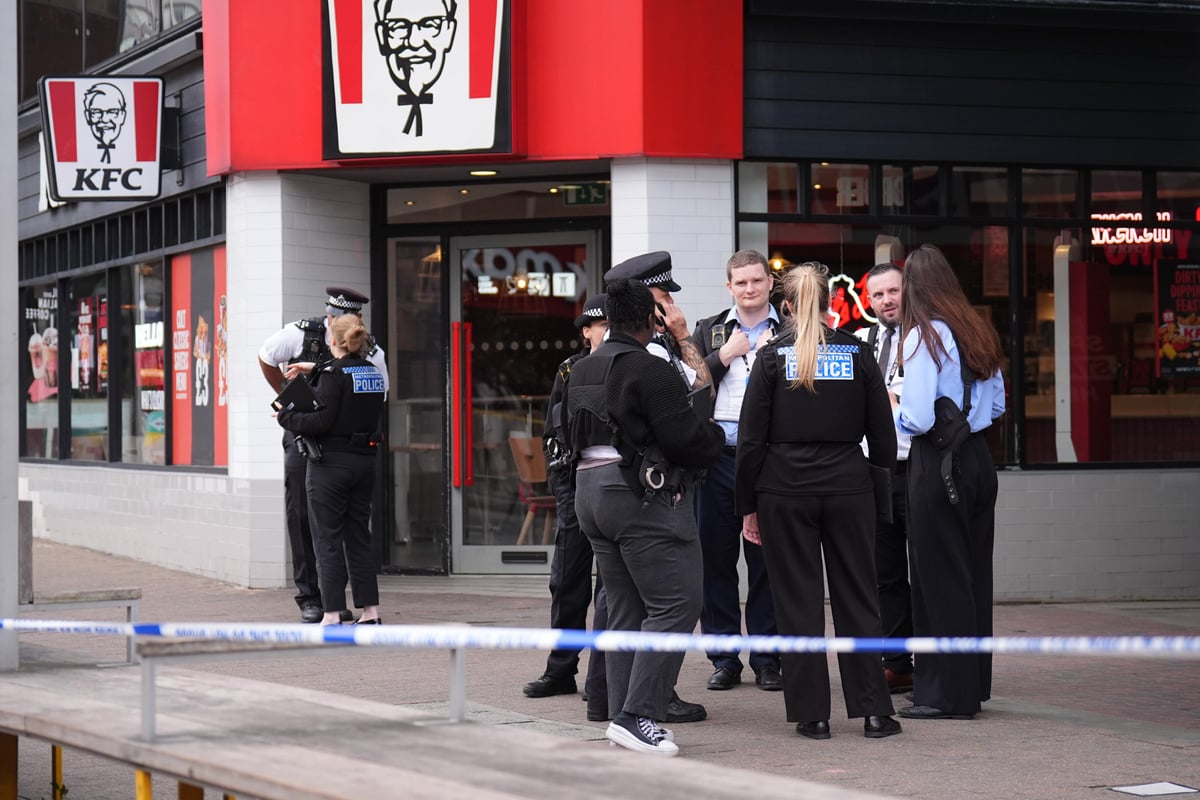 Man critical as four stabbed in 'machete attack' on London high street