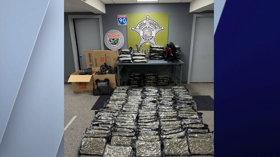 Drug bust on Indiana Toll Road leads to seizure of 220 pounds of marijuana