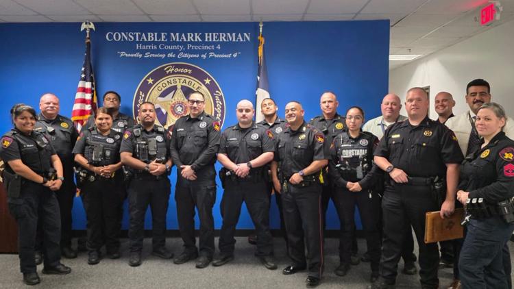 'Grateful to see him back in uniform' | Pct. 4 deputy shot multiple times in line of duty returns to work months later